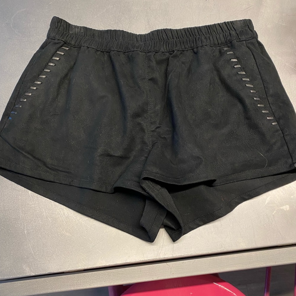 H&M suede shorts